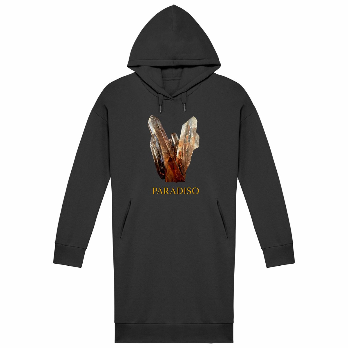 Kapuzenkleid für Frauen, Paradiso Crystal print - Image