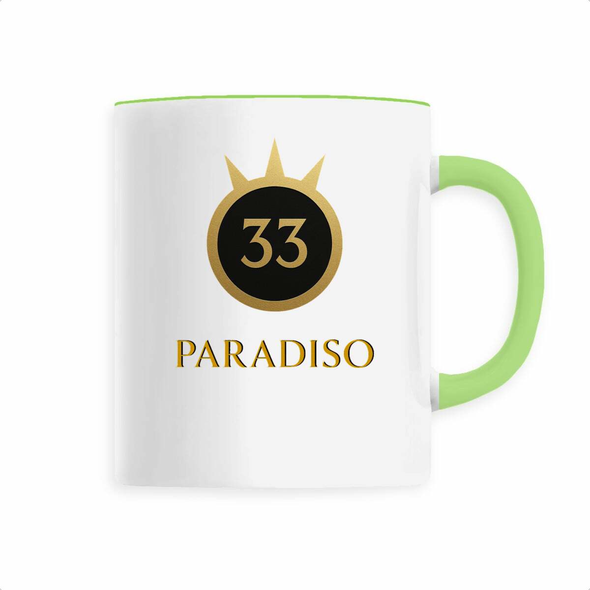 Keramik Becher Paradiso 33 Logo - Image