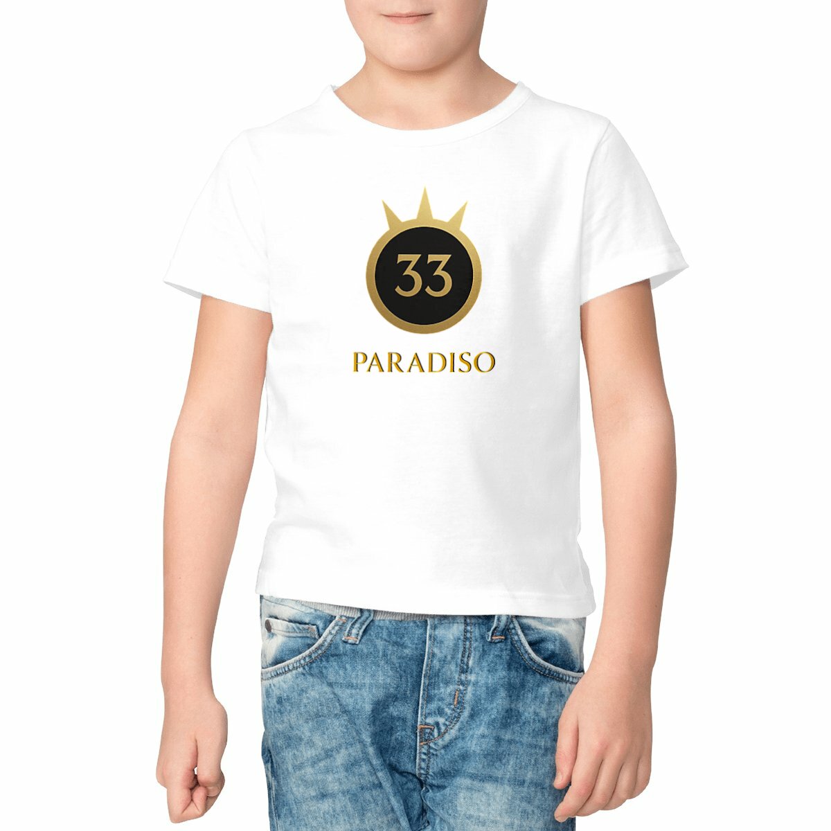 T-Shirt Kids Paradiso 33 Logo