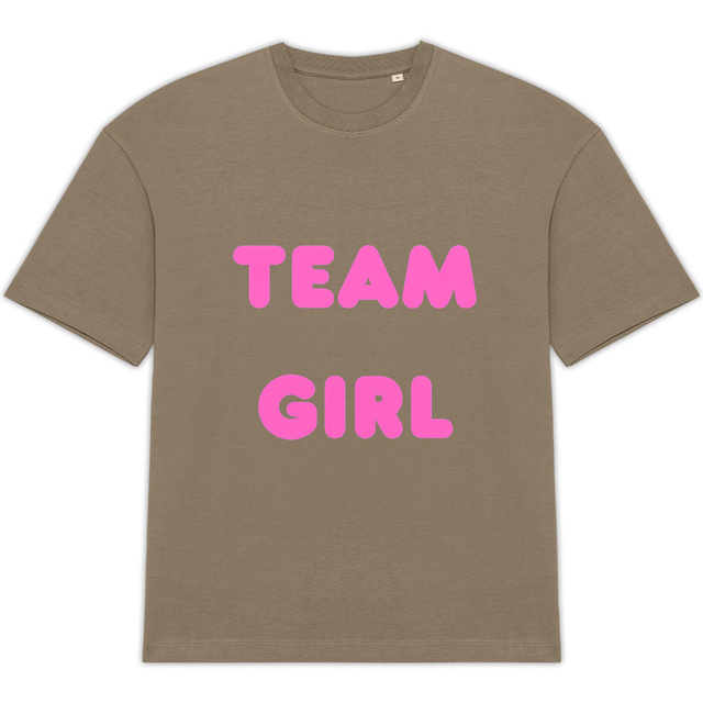 T-shirt Unisexe Oversized Team Girl - Image