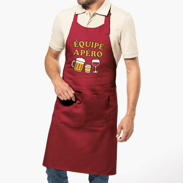 Tablier idéal pour vos apéros