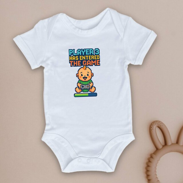 Body bébé humoristique jeux vidéo - Idéal cadeaux (baby shower, bébé, parents...)