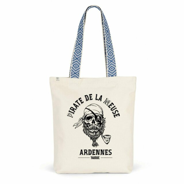 Image front Totebag en coton bio Pirate de la Meuse 