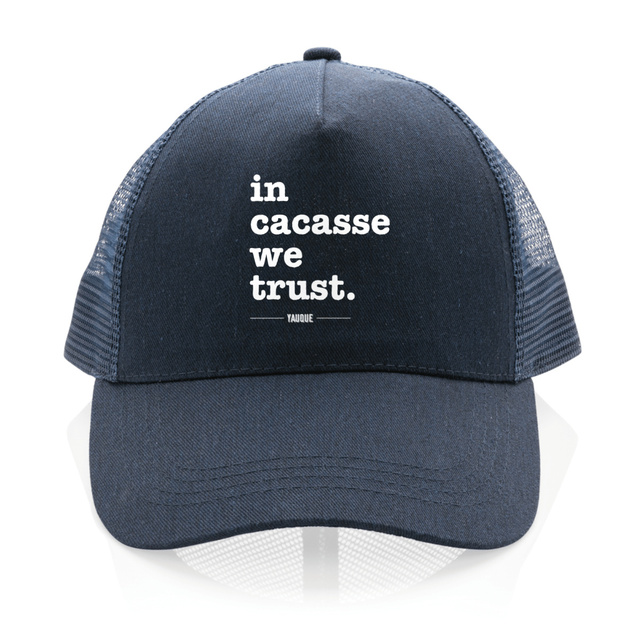 Image back Casquette "in cacasse we trust."