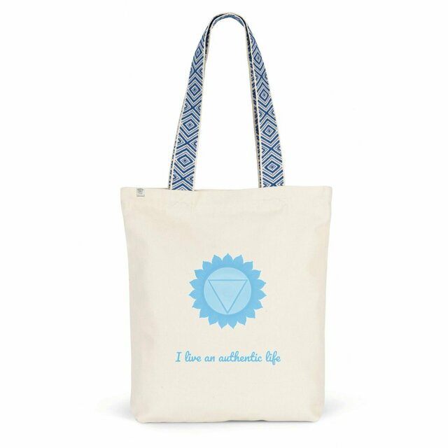 Throat chakra yoga bag