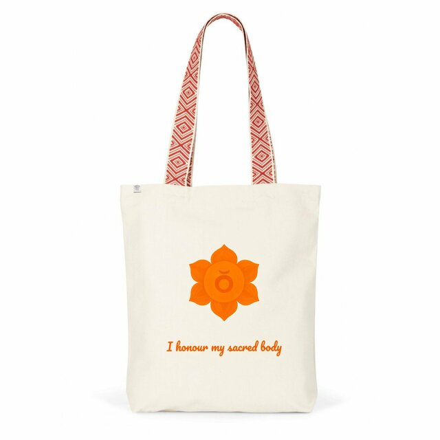 Sacral chackra yoga bag