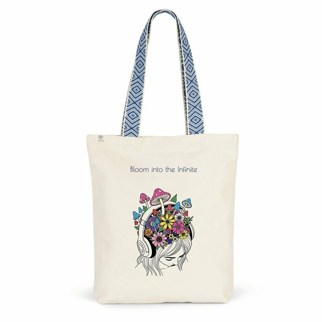 Bloom into the Infinite  yoga bag