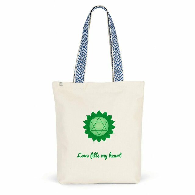 Heart chakra yoga bag