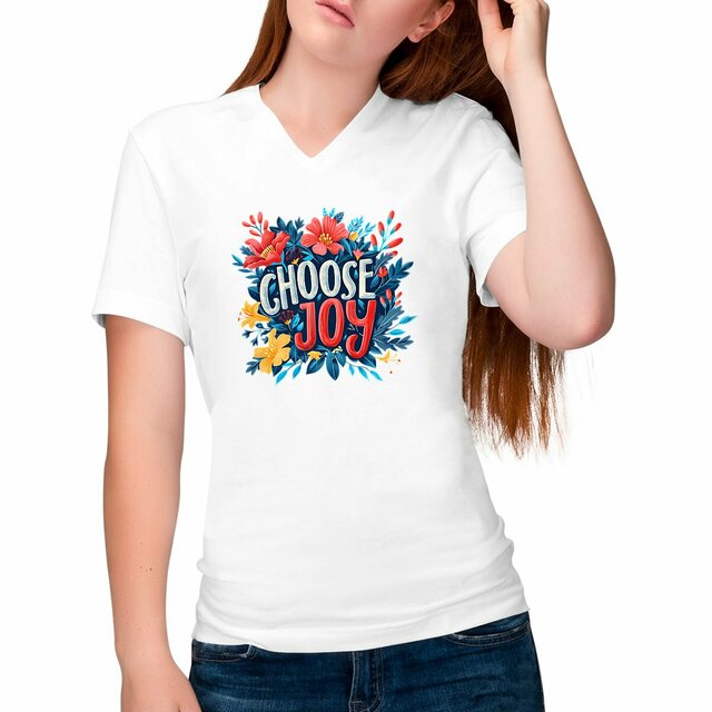 Image front T-shirt Joyful