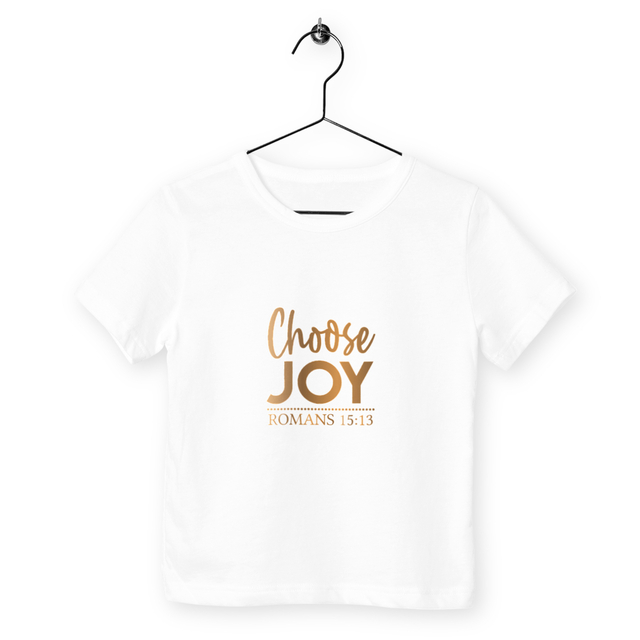Image back T-shirt Joy