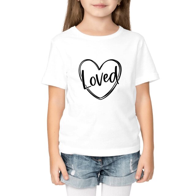 Image front T-Shirt loved