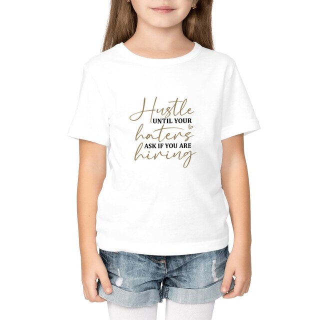 Image front T-shirt Hustle 