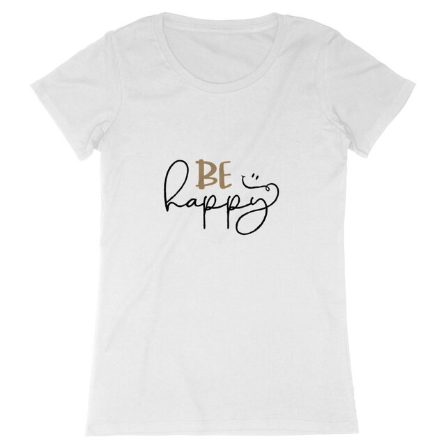 Image back T-shirt Smile