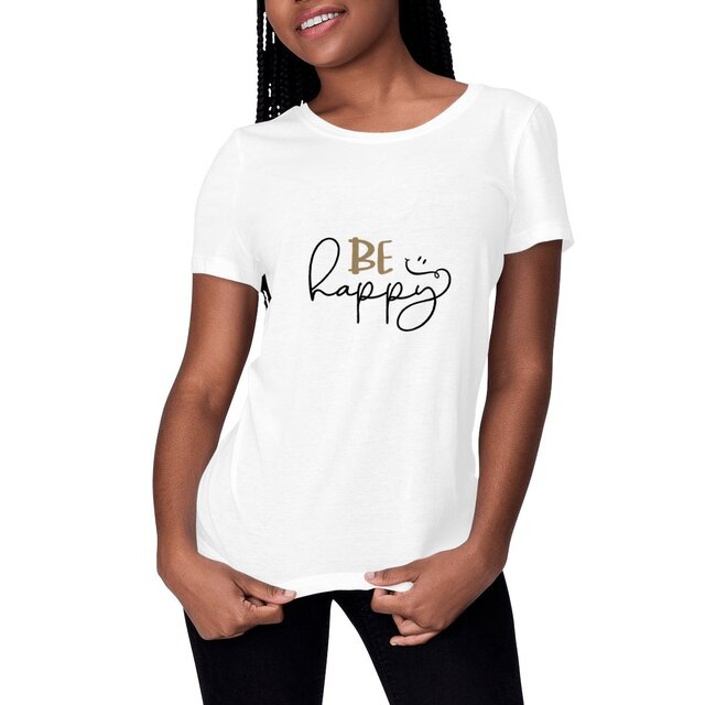 Image front T-shirt Smile