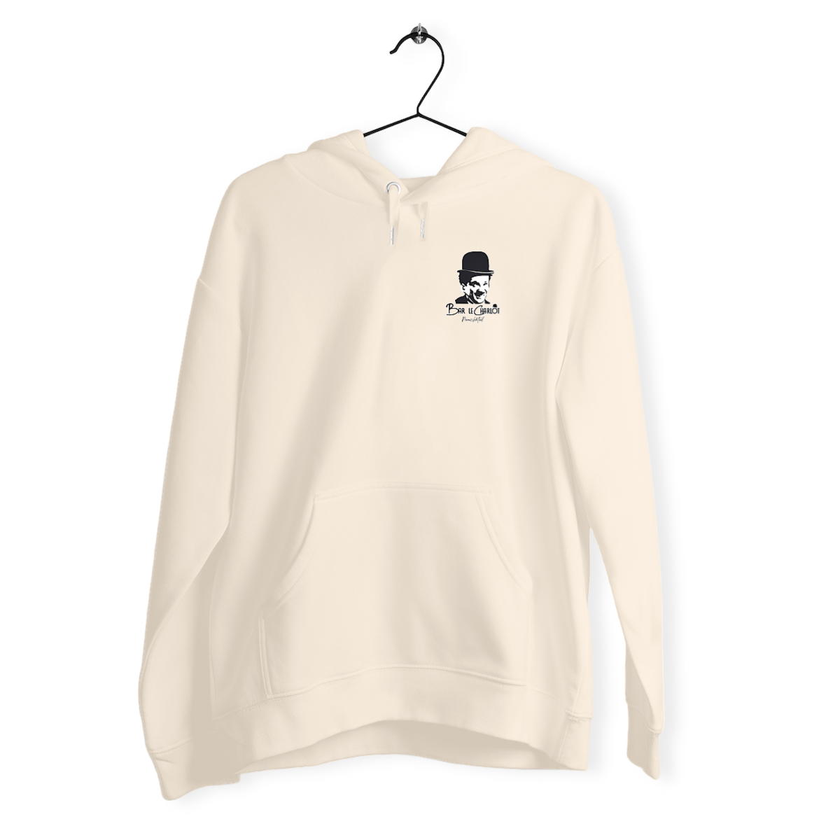 Image back Sweat à capuche Unisexe Charlot