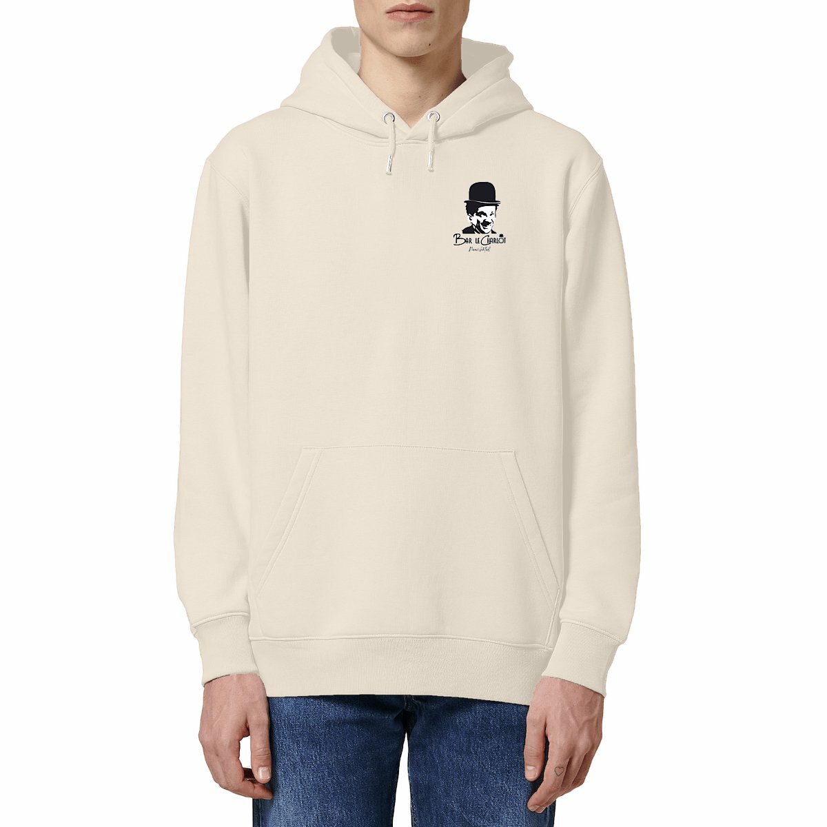 Image front Sweat à capuche Unisexe Charlot