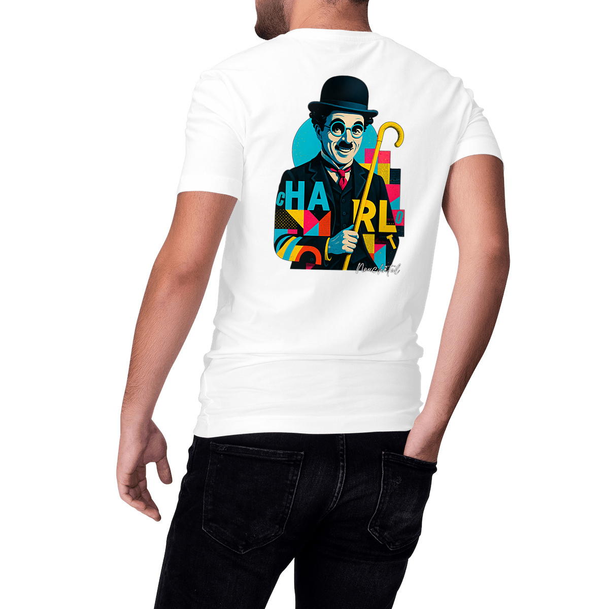 Image front T-Shirt Unisexe Charlot Edition Vintage