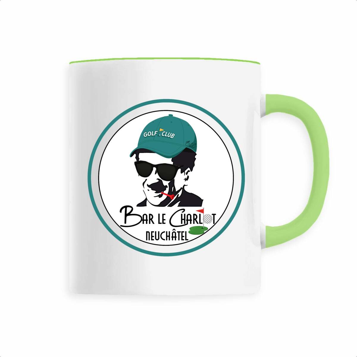 Image back Mug Charlot Édition Golfeur