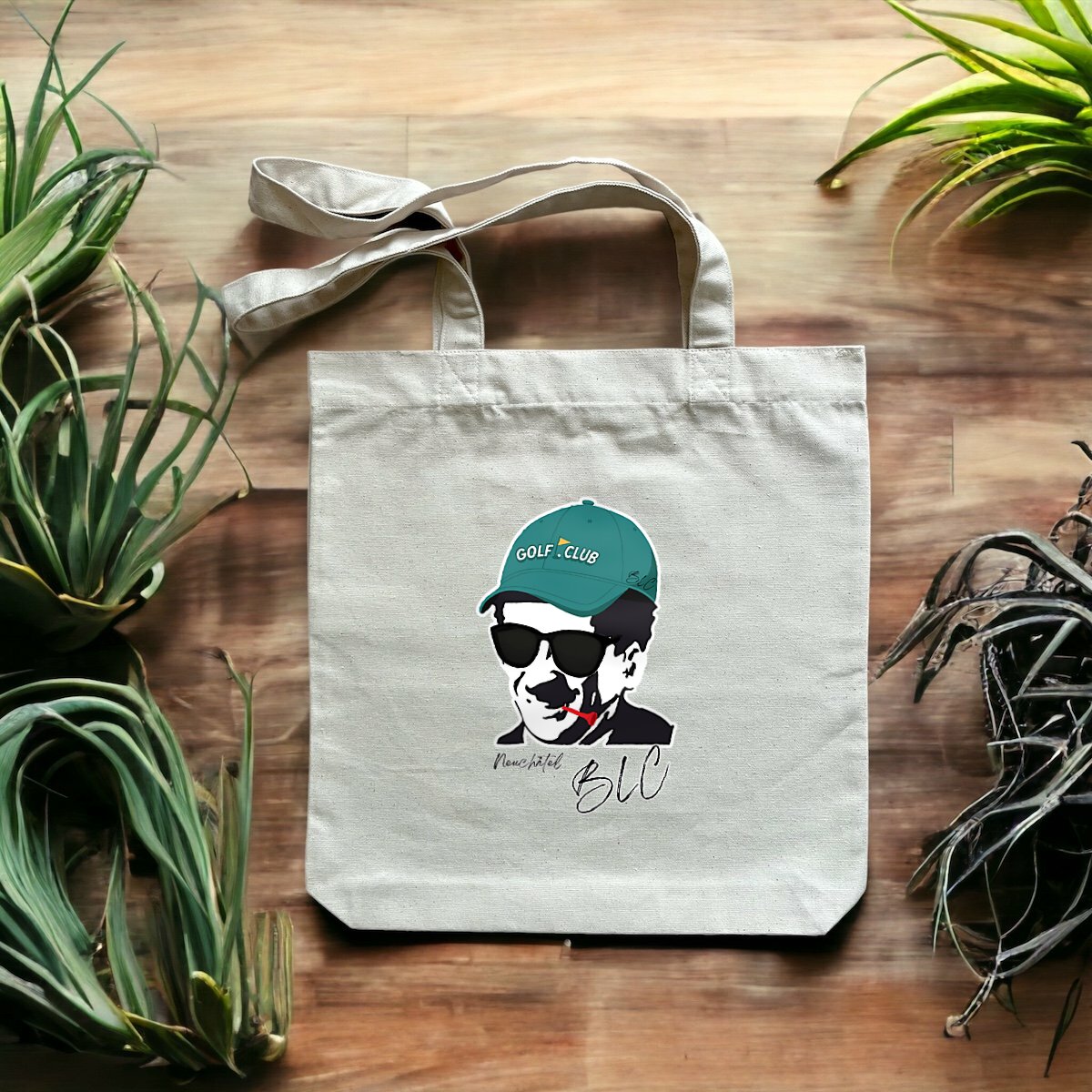 Image front Totebag épais Bar le Charlot Edition Golfeur