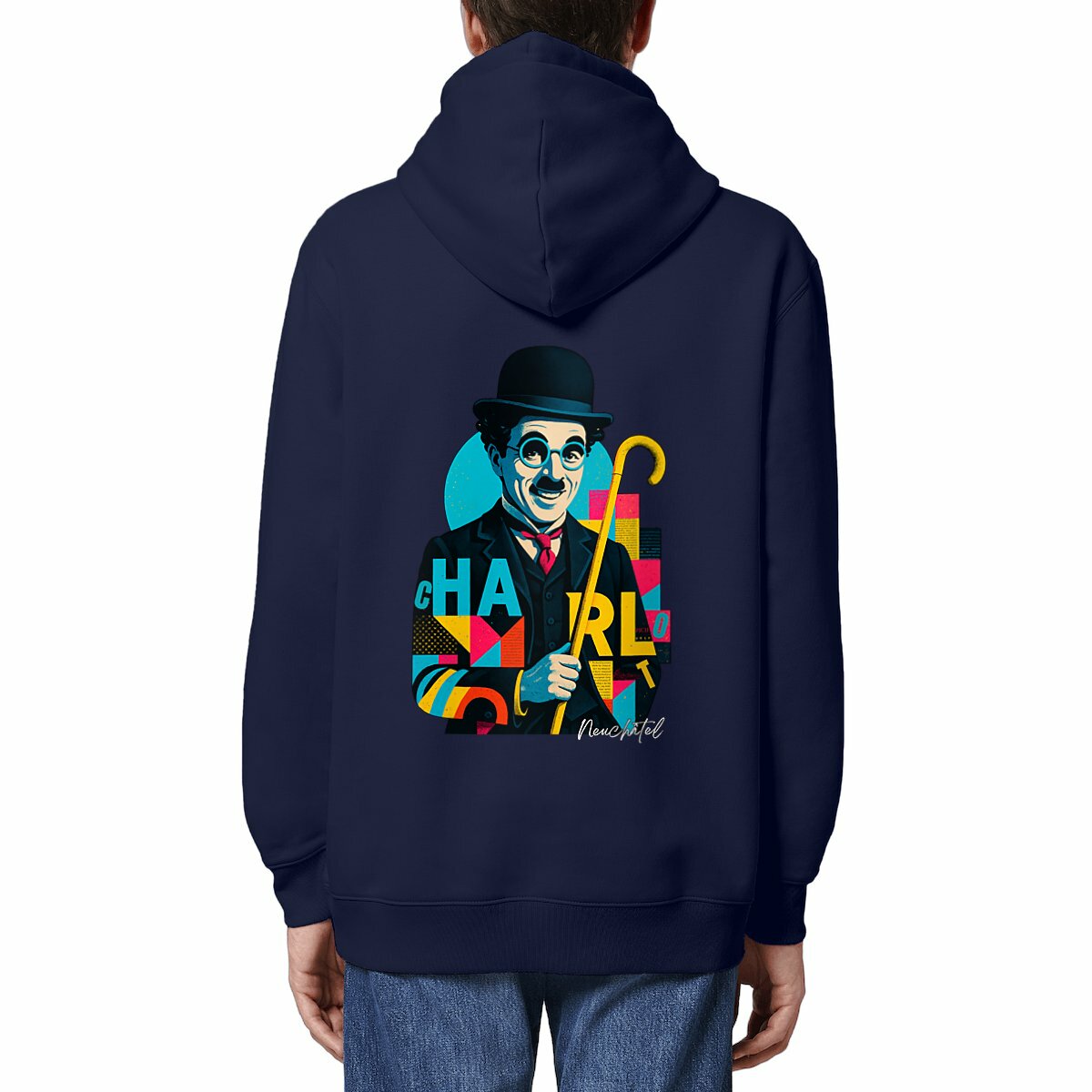 Image front Sweat à capuche Unisexe Édition Vintage