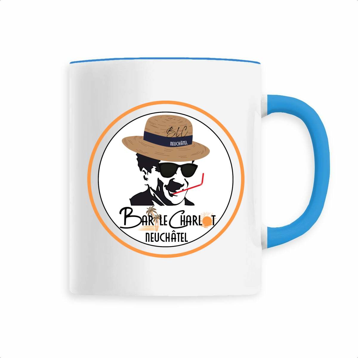 Image back Mug Charlot Édition Plage