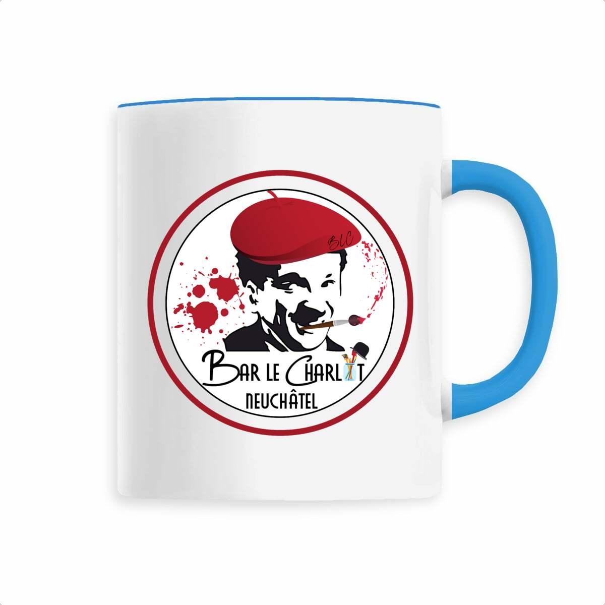 Image back Mug Charlot Édition Peintre