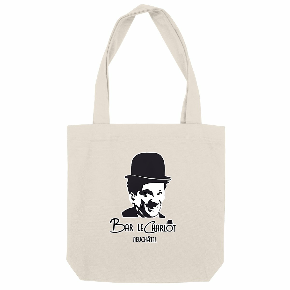 Image back Totebag épais Bar le Charlot 