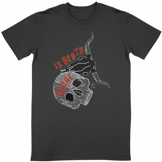 T-shirt bio Unisexe  - égaux dans la mort - Image