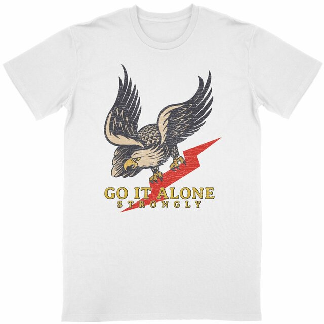 T-shirt  bio unisexe - aigle vintage – Go It Alone