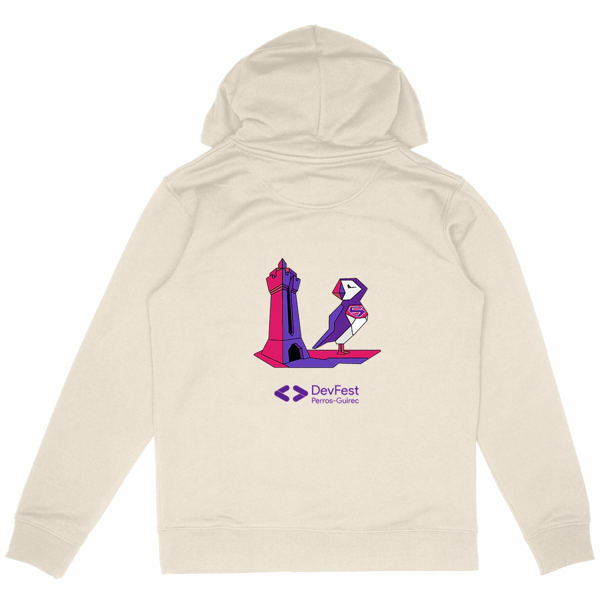 DevFest Super | Unisex Zip Hoodie - Image