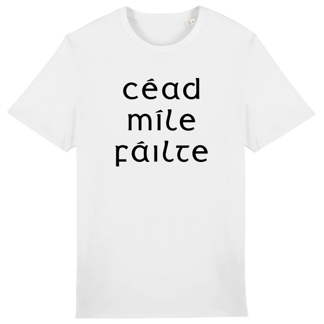 Image front Céad Míle Fáilte T-shirt