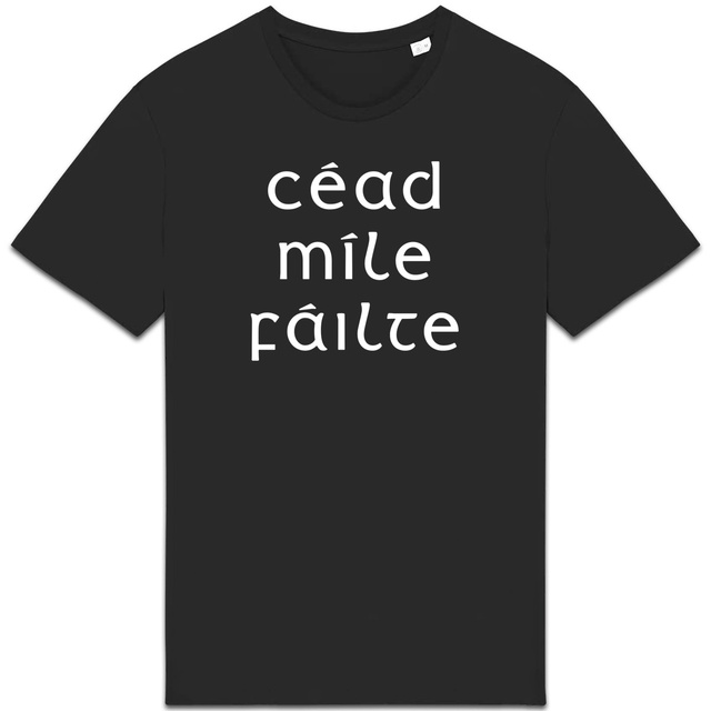 Image front Céad Míle Fáilte T-shirt