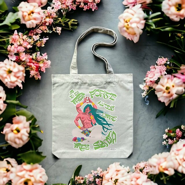 Image front TRES FORT·E LE TOTE BAG