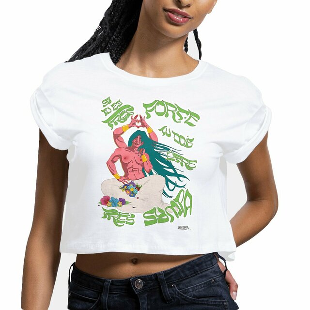 Image front TRES FORT·E LE CROP TOP