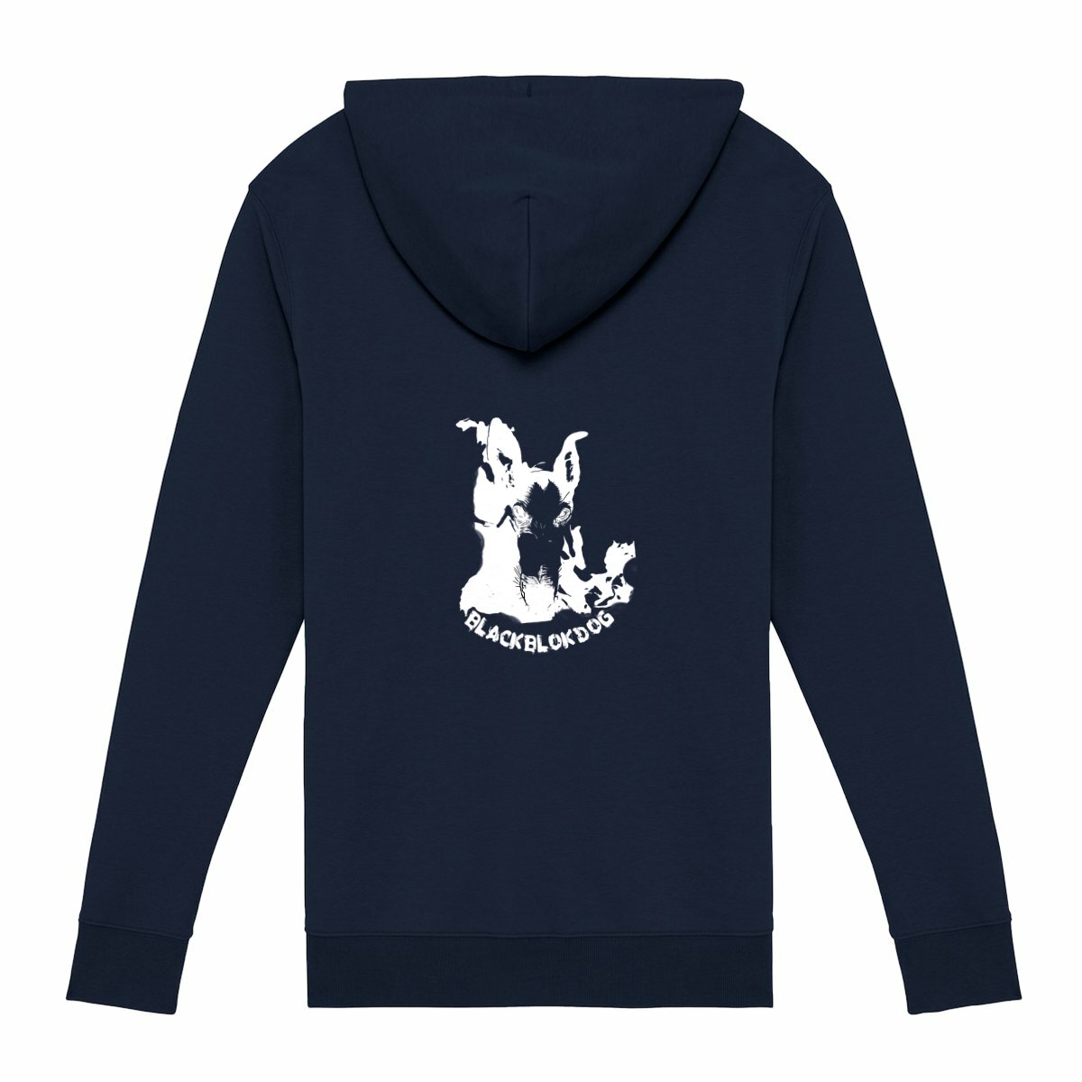 BlackBlokDog sweat zip capuche