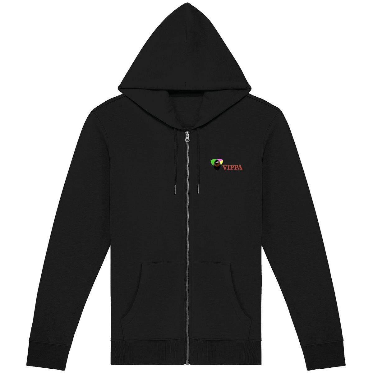 BlackBlokDog sweat zip capuche