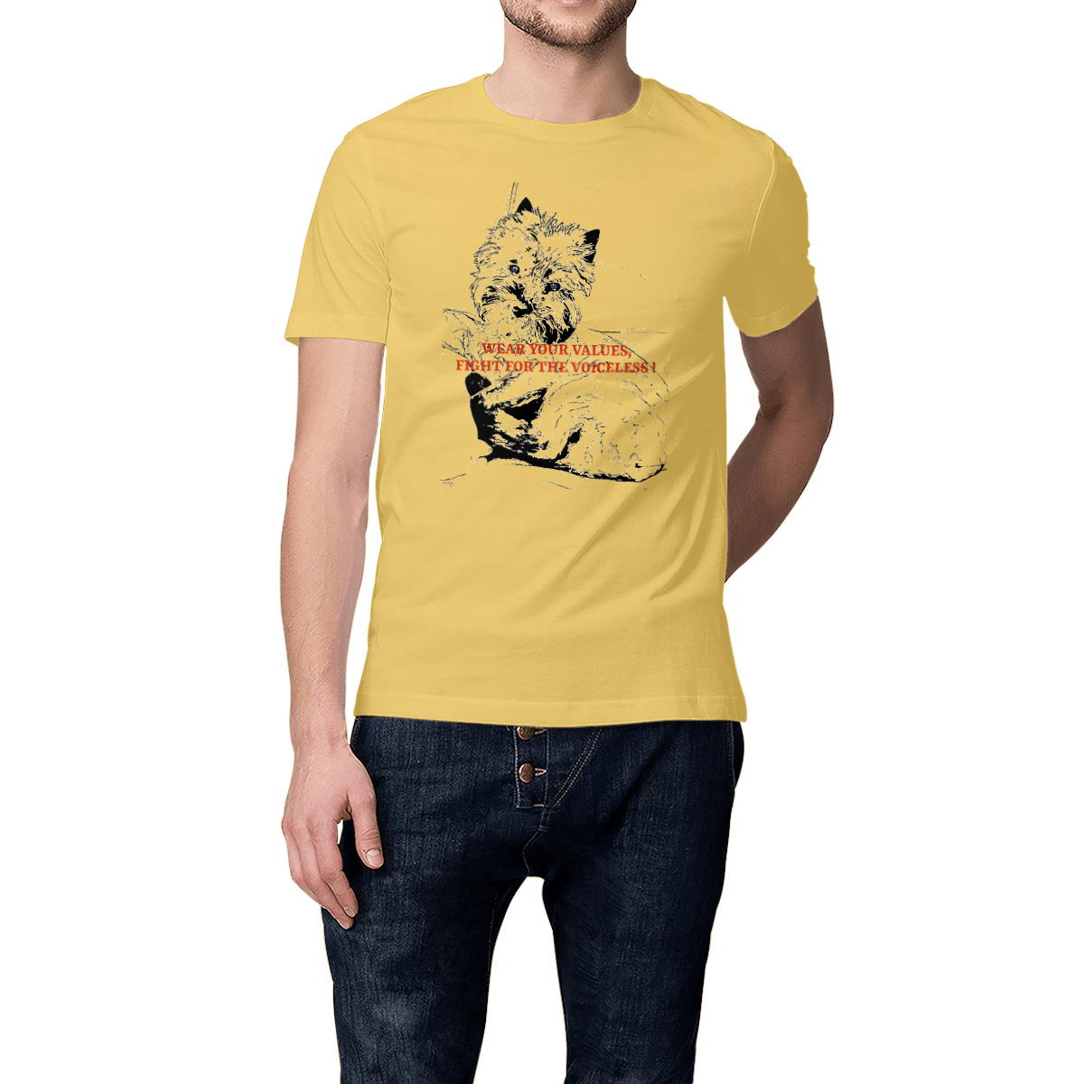 Chien regardsansvoix