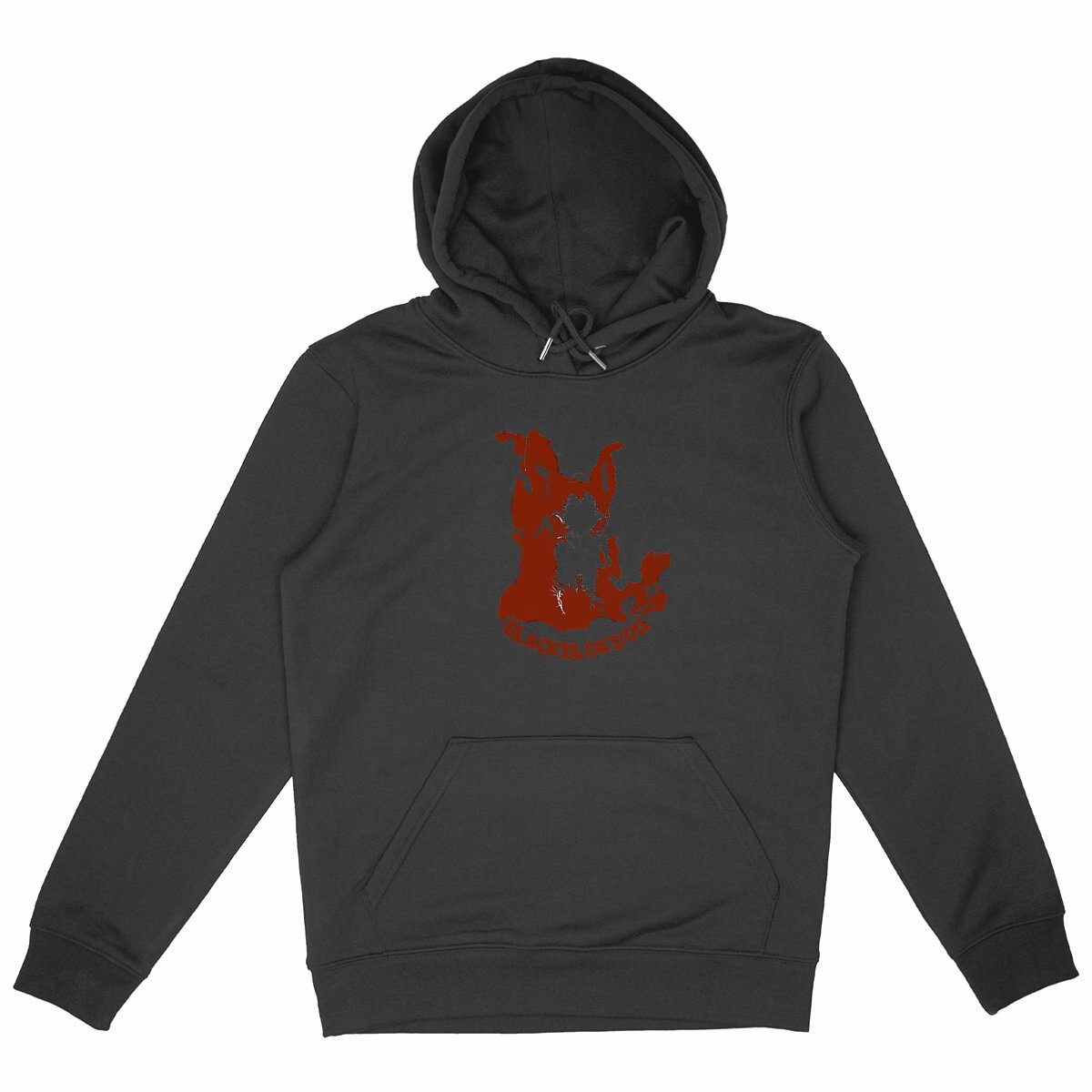 BlackBlokDog sweat capuche - Image