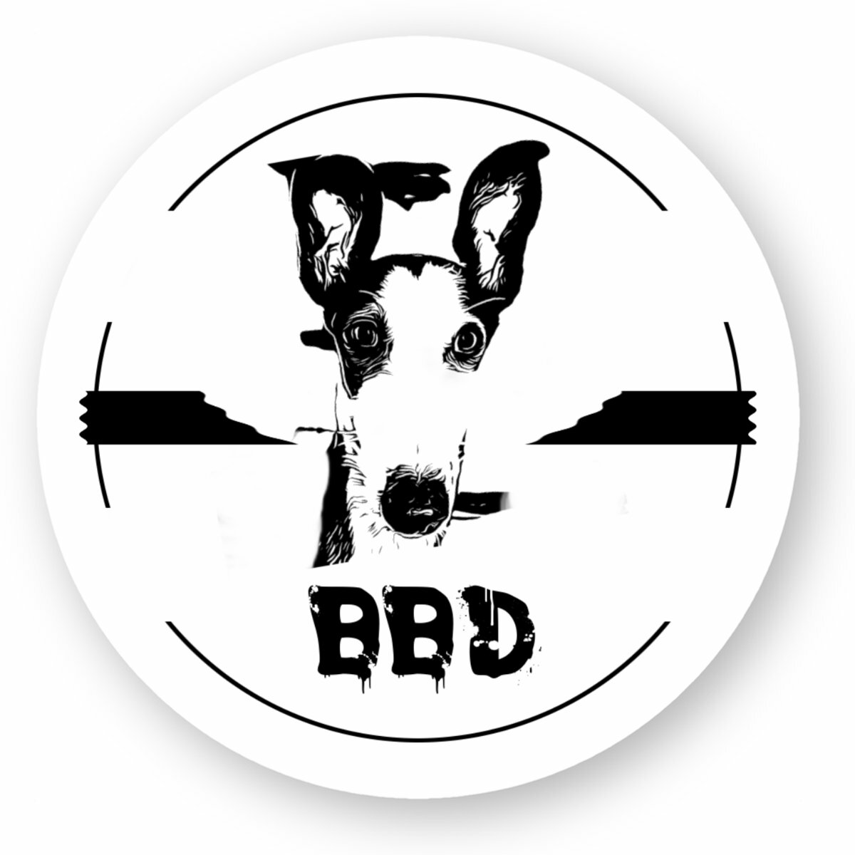 BlackBlokDog sticker