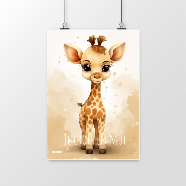 Juliette la petite girafe