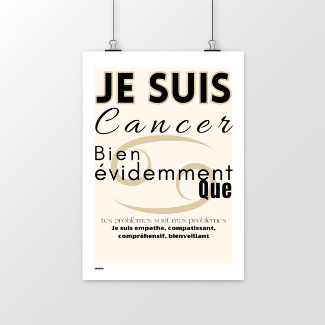 Je suis Cancer