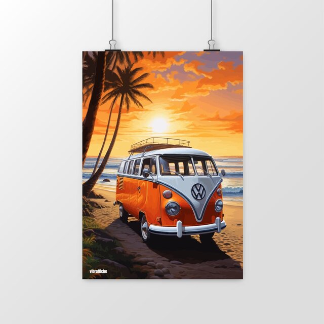 Le soleil se couche