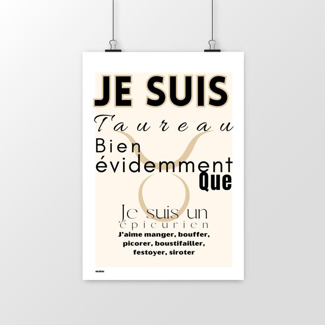 Je suis Taureau
