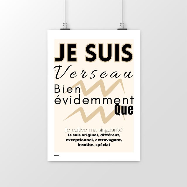 Je suis Verseau