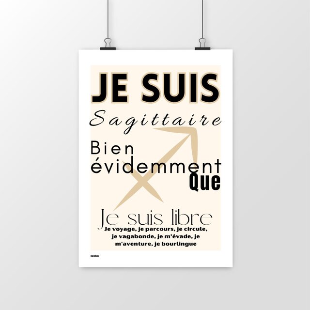 Je suis Sagittaire