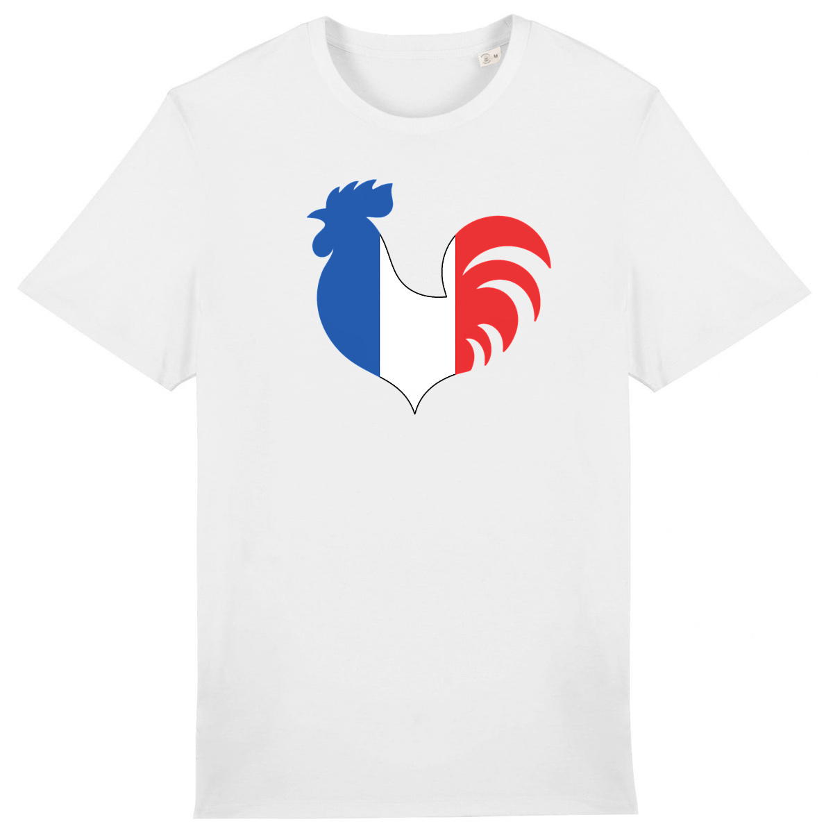 Image back T-Shirt Homme - Coq Français