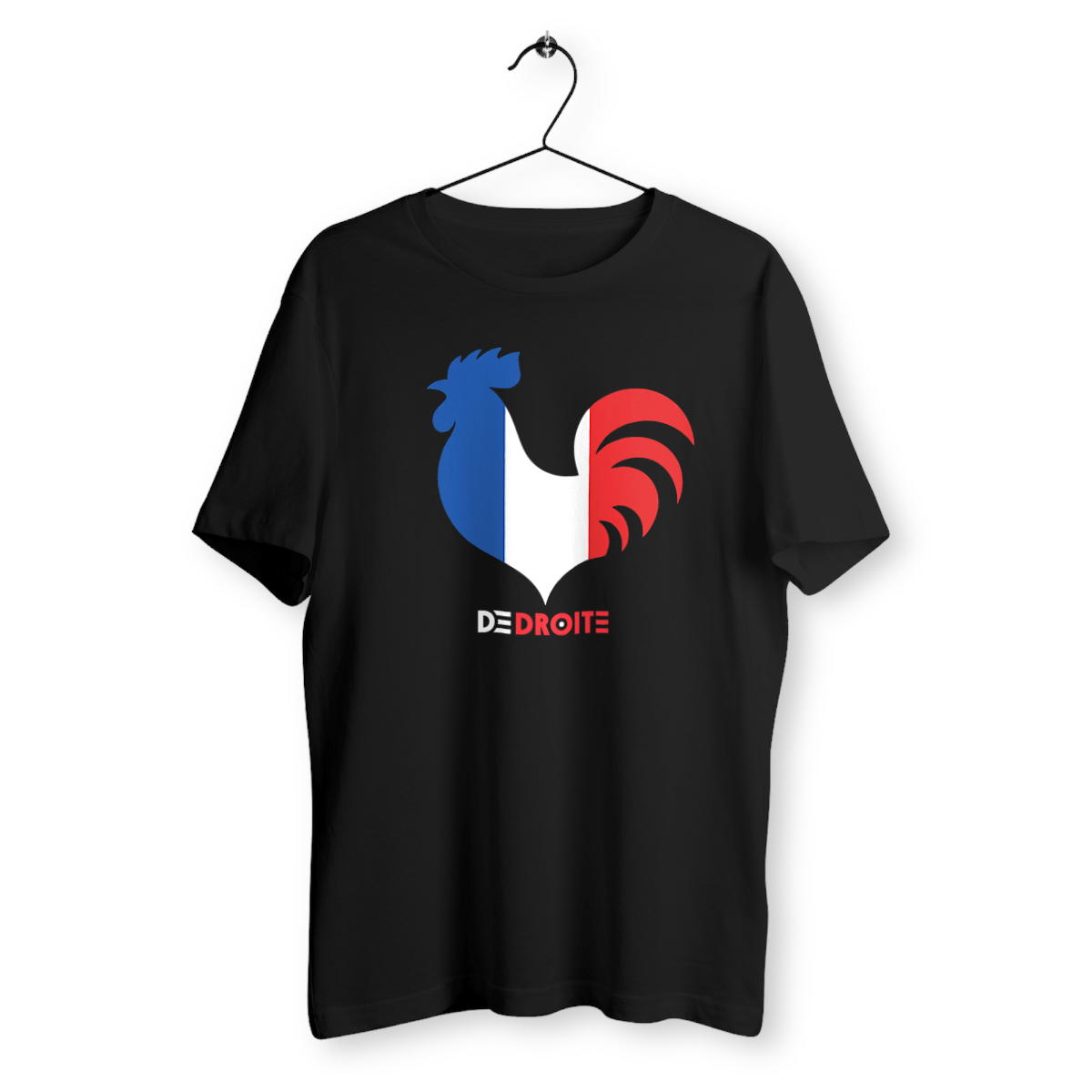 Image back T-Shirt Homme - Coq De Droite