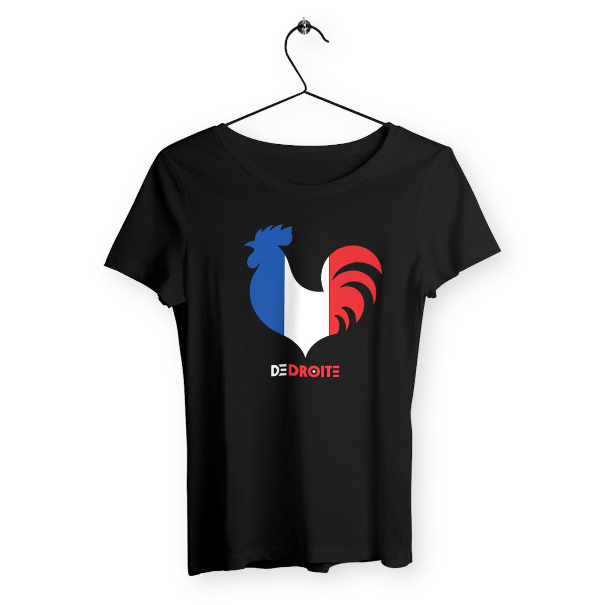 Image back T-Shirt Femme - Coq De Droite