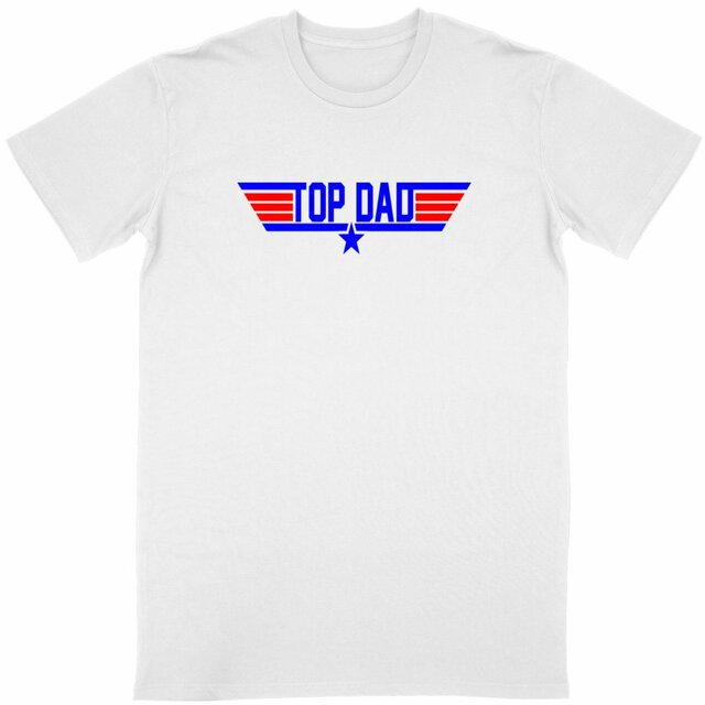 Top dad, t-shirt pour un papa génial - Image