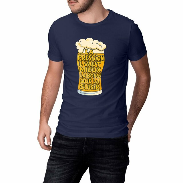 Image front T-shirt Binouse sans Pression